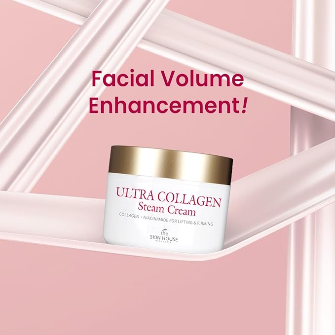 The Skin House Ultra Collagen Steam Cream | Firming Moisturizer with Collagen, Retinol & Niacinamide | Deep Hydration and Wrinkle Care, Korean Skincare Cream[50ml/1.69 fl oz,2 Pack] New Year Gift