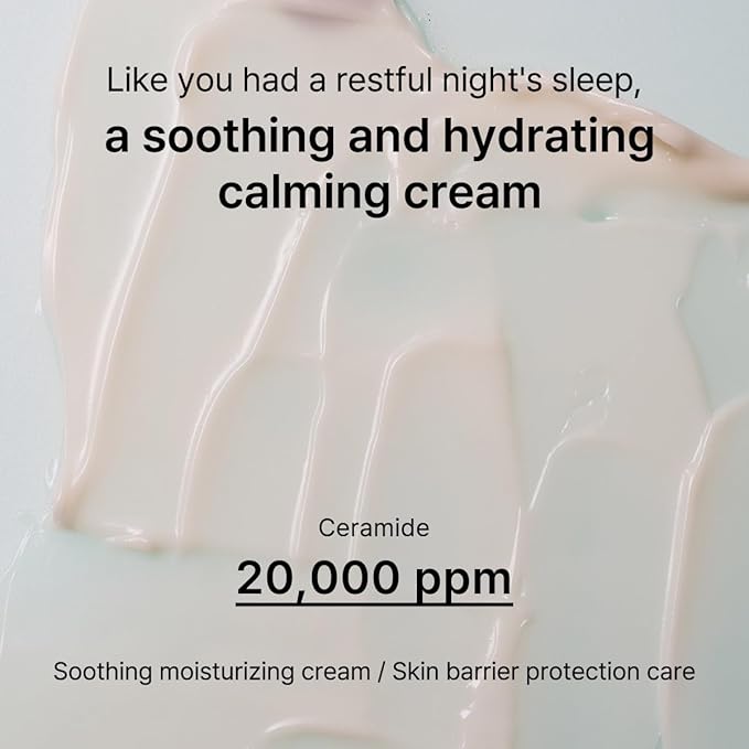 B:Lab Apple Cera Overnight Calming Cream 50 ml | 2% Ceramide NP (20,000 ppm) + Apple Vinegar | Barrier-Repair Night Moisturizer for Red & Dehydrated Skin | 1.69 fl oz