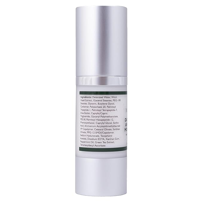 Day & Night Anti-Aging Face Moisturizer Cream, Matrixyl 3000, Nourishing & Hydrating for Women's & Men's Face Moisturizer Night Cream Smooths Lines & Stretch Marks, 30 ml Airless Pump, 1 Oz