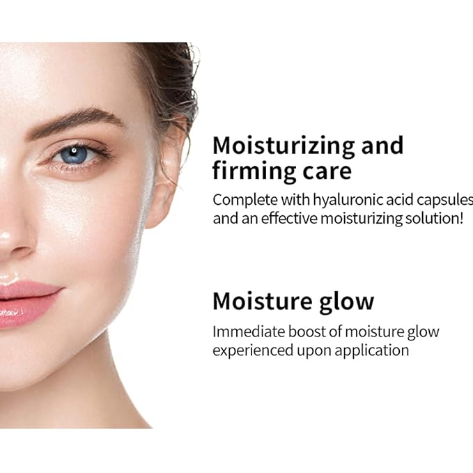 WELLAGE Real Hyaluronic Acid Hydrate One Day Kit Serum 7ea, Korean Beauty Secret Ampoule, High Concentration HA Ceramide 8 Herbal Extracts for Firming and Moisturizing Special Day Care
