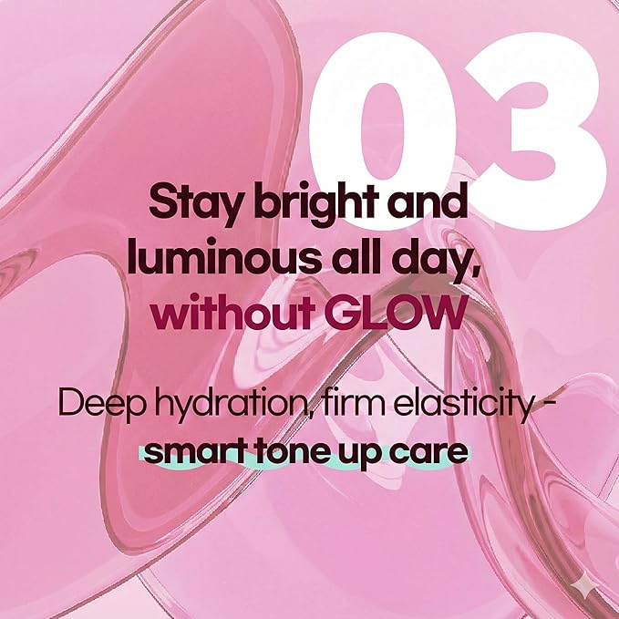 oryofi] Glu Tone Up Cream – Instant Brightening Moisturizer with Glutathione & Niacinamide – Daily Korean Skin Care for Glass Skin Glow, Hydrating Makeup Base, Non-Sticky Face Lotion 0.84oz