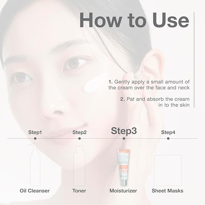 Collagen + PDRN Repair Cream, Moisturizer for Hydrating & Pore Care & Blemish Care, Korean Vegan Skin Care for All Skin Types, 50ml (1.69 fl oz)