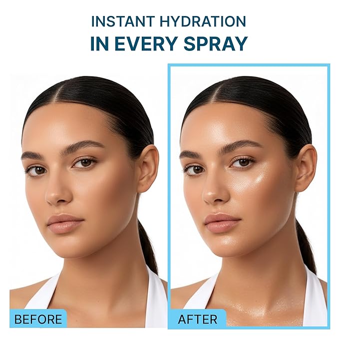 Vitamin C Serum Mist for Face – Instant Hydrating & Radiance Booster Spray with Niacinamide, Fresh-Activated Vitamin C, Lightweight Brightening Facial Mist for Uneven Tone & Dull Skin, 3.4 fl oz
