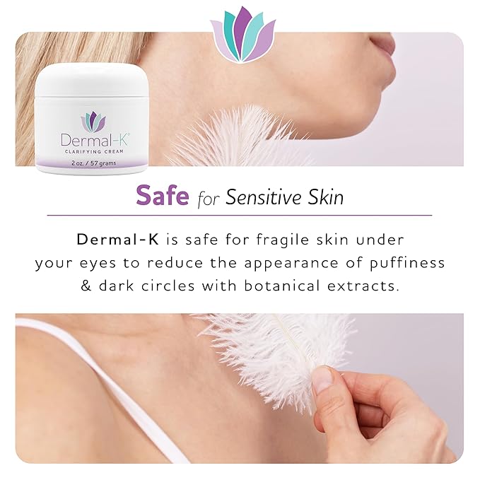 Vitamin K Cream 2 OZ | Hydrating Cream with Antioxidants & Botanicals | Reduce the Appearance of Discoloration, Fine Lines & Wrinkles | Paraben-Free