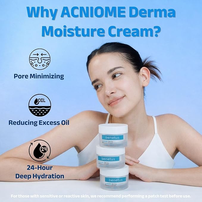 ACNIOME Pore-Care Gel Moisturizer, Lightweight Oil-Free Daily Hydration for Oily & Sensitive Skin, With Salicylic Acid & Hyaluronic Acid, Non-Sticky, Perfect Under Makeup, 1.69 fl oz