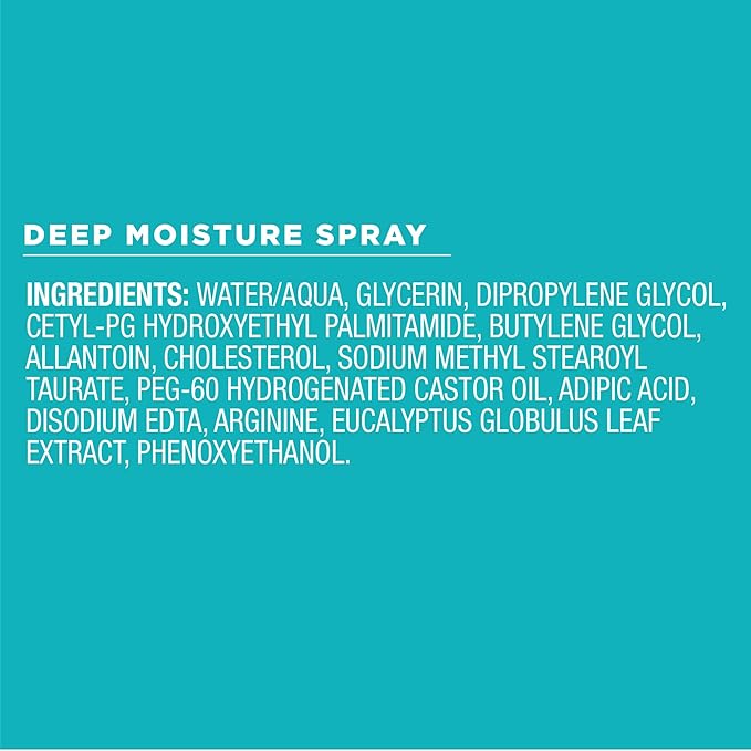 Curel Japanese Skin Care Deep Moisture Spray, Spray on Moisturizer for Dry Skin, Face Hydrating Spray with Ceramides, 5 Oz