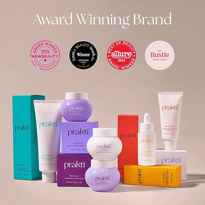 Prakti SapnaSoft Essential Hydrating Moisturizer, Lightweight Hydration, Improves Skin Tone, Texture & Strengthens Skin Barrier with Natural Ceramides, 1.7 oz