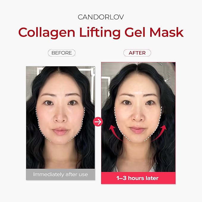CDL Collagen Duo: Collagen Lifting Mask (10 Sheets) plus Collagen Boosting Cream - Korean Glass Skin Glow Set, Anti-Aging, Firming & Deep Hydrating with CollagenMode Phyto PDRN