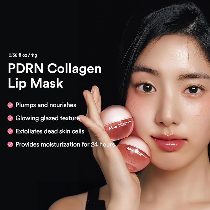 Abib Pink Me Up Pdrn 3 Step Glow Kit | Overnight Firming Jelly Mask, PDRN Retinal Eye patches, PDRN Lip Mask | Korean Skincare Set for Glass Skin, Valentines Day Gifts for Women