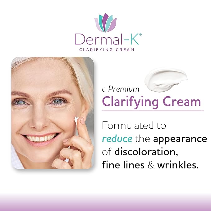 Vitamin K Cream 2 OZ | Hydrating Cream with Antioxidants & Botanicals | Reduce the Appearance of Discoloration, Fine Lines & Wrinkles | Paraben-Free