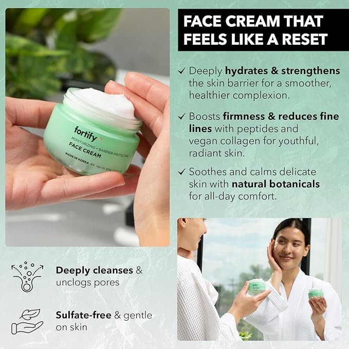 Age-Defy Set, 3-In-1: Detox, Treat, Boost with Cica & Zeolite - Ultra Hydrating, Firming & Barrier Care - Dermatologist Tested, Anti Aging Korean Skin Care, Clean Beauty - 4 Pack