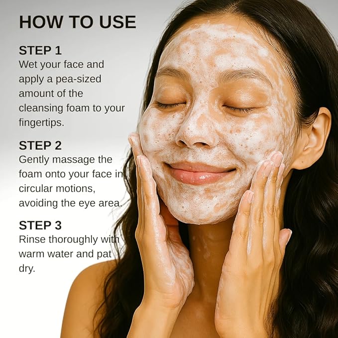 esfolio Collagen Cleansing Foam – Hydrating Face Wash for Deep Cleansing&Nourishing Skin – Korean Skincare All Skin Types – Gentle Foaming Facial Cleanser with Centella&Milk Protein (5.29 OZ-150ML)