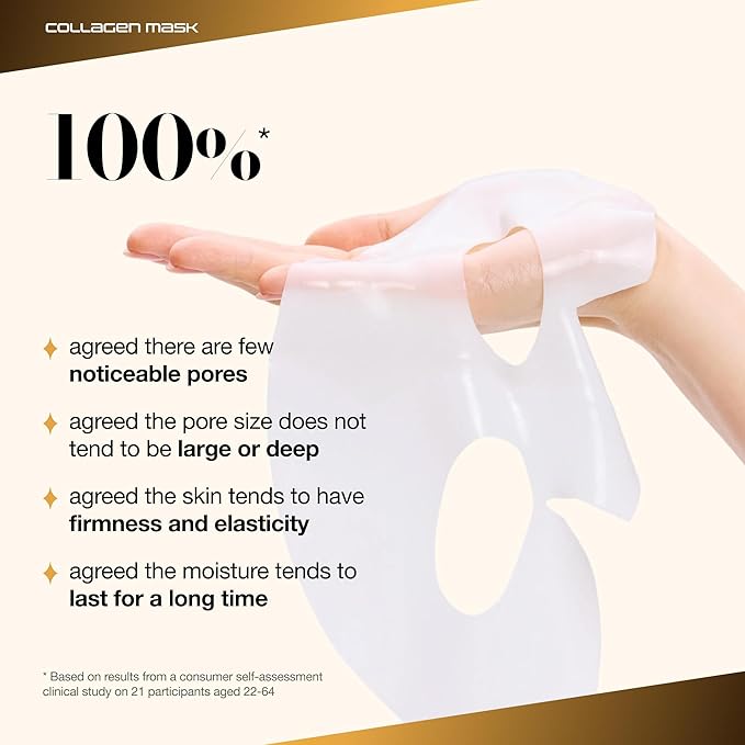 ANUA Ceramide Barrier Collagen Mask, Glow Up, Elasticity Hydrogel Face mask, Moisture Barrier Repair for Glass Skin, 24H Deep Hydration Lasting, KPop Demon Hunters, Korean Skincare (4ea)