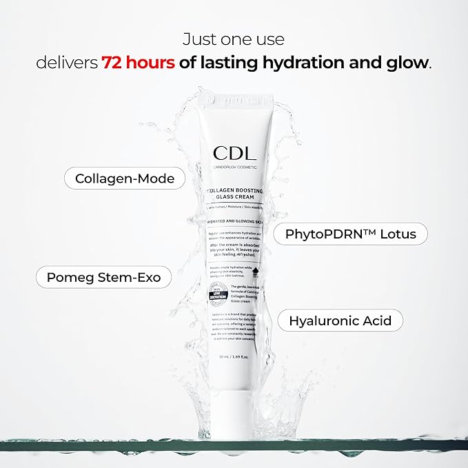 CDL Collagen Duo: Collagen Lifting Mask (10 Sheets) plus Collagen Boosting Cream - Korean Glass Skin Glow Set, Anti-Aging, Firming & Deep Hydrating with CollagenMode Phyto PDRN