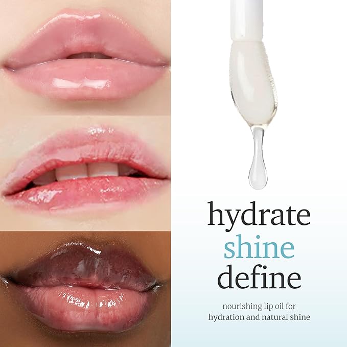 NOONI Korean Lip Oil - Appleclear | Long-Lasting, Moisturizing, Plumping, Revitalizing for Dry Lips, Waterproof, No Peel Off, Hydrating, Nourishing Crystal Clear, Stocking Stuffers, 0.12 FL Oz