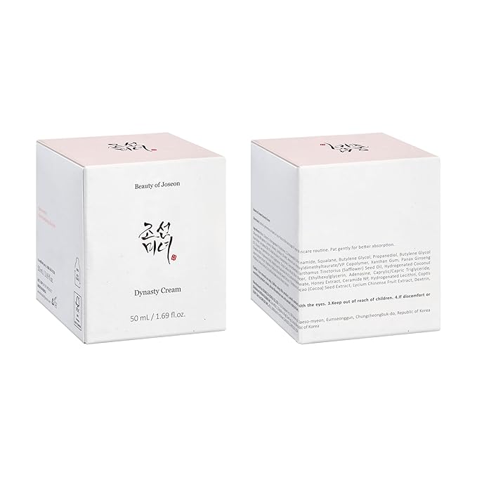 Beauty of Joseon Rice Duo Glow Deep Serum (30ml, 1 fl.oz) + Dynasty Cream (50ml, 1.69 fl.oz.) Korean Skin Care