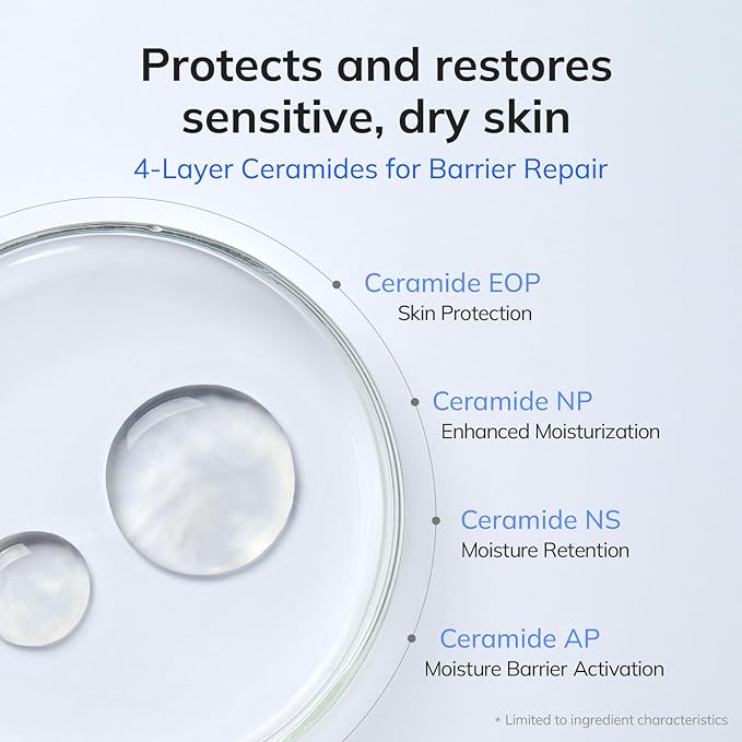 keenoniks Ceramide Aurora Dewy Toner – Deeply Hydrating & Barrier-Repair Toner for Radiant, Healthy Skin - Korean Skincare for Sensitive Skin - 300ml (10.14 fl oz)