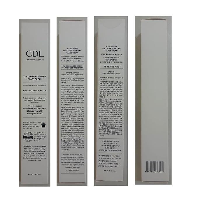 CDL Collagen Duo: Collagen Lifting Mask (10 Sheets) plus Collagen Boosting Cream - Korean Glass Skin Glow Set, Anti-Aging, Firming & Deep Hydrating with CollagenMode Phyto PDRN