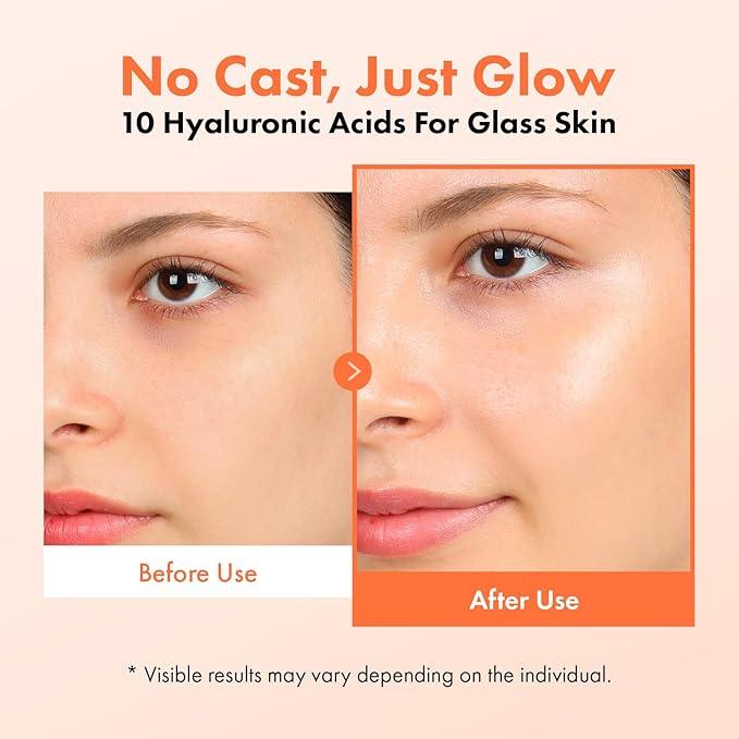 TOSOWOONG Rice Glow Sunscreen, SPF50+ Broad Spectrum Korean Sunscreen for Face, Dewy Finish No White Cast, Glass Skin Hydrating SPF Moisturizer with Rice Water & Hyaluronic Acid, 50ml / 1.69 fl. oz.