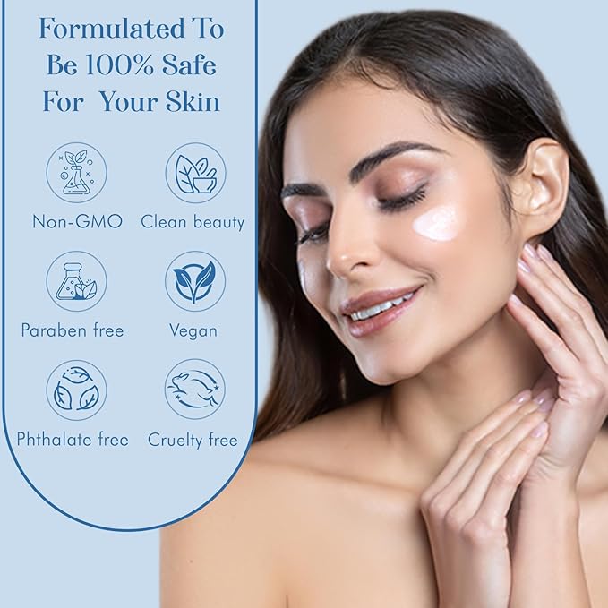Clear Beauty Hyaluronic Acid & Retinol Face Moisturizer Night Cream – Dermatologist Tested, Deep Hydration, Firming & Smoothing – Anti Aging Korean Skin Care, Vegan, Clean Beauty – 1.69 Fl Oz