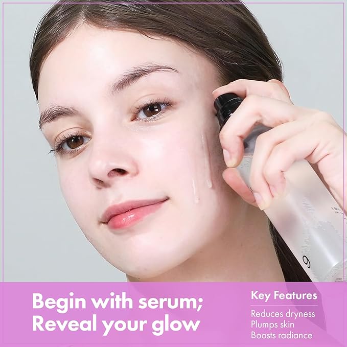 TOSOWOONG Ultimate Hydration & Skin Renewal Duo: Hyaluronic Acid 9 Cream & 9 Peptide Skin Booster Serum for Radiant Complexion