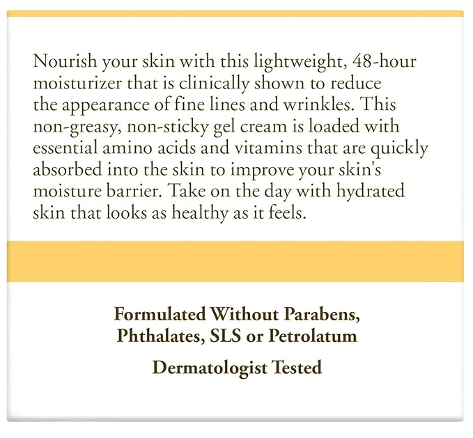 Burt's Bees Skin Nourishment Hydrating Gel Cream for Normal to Combination Skin, 1.8 Oz (Package May Vary)
