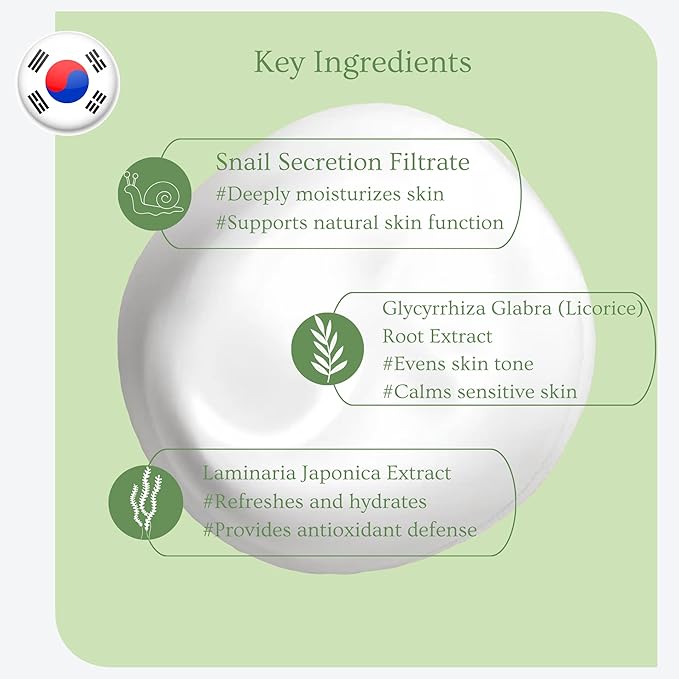 esfolio Snail Cleansing Foam – Nourishing Face Wash for Hydrated & Smooth Skin – Korean Skincare with Snail Extract for Deep Pore Cleansing & Anti-Aging – Gentle Foaming Facial Cleanser (5.29oz-150g)