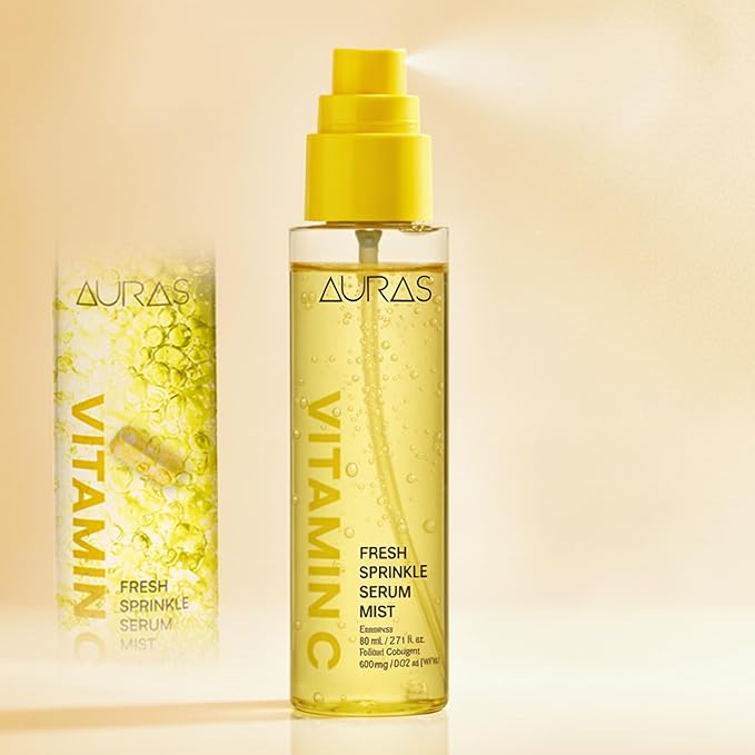 Vitamin C Serum Mist for Face – Instant Hydrating & Radiance Booster Spray with Niacinamide, Fresh-Activated Vitamin C, Lightweight Brightening Facial Mist for Uneven Tone & Dull Skin, 3.4 fl oz