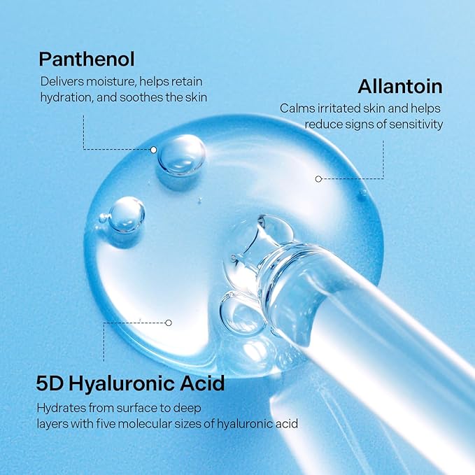 Torriden DIVE IN Serum 1.69 fl oz + refill pouch 1.69 fl oz | Deep Hydration to Get Glow Skin | Hyaluronic Acid, Panthenol, Allantoin | Korean Facial Serum