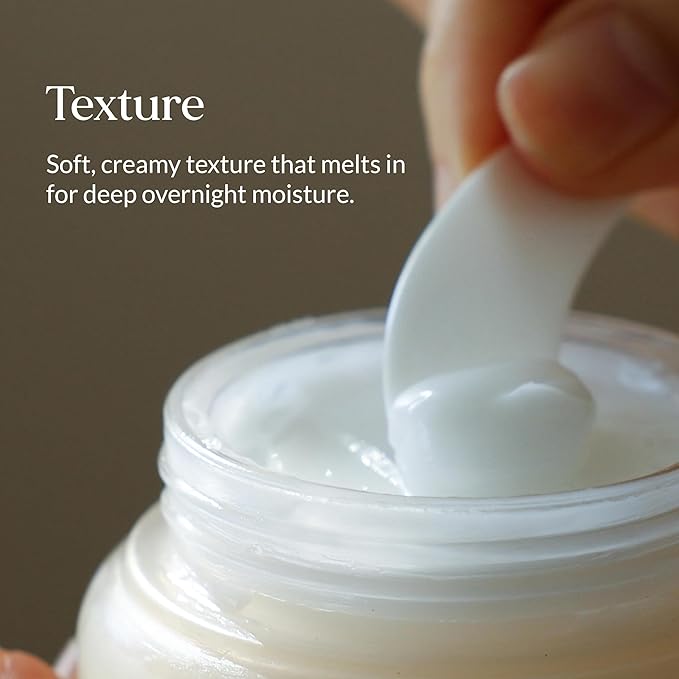 LU'PIUM Extreme Repair Night Cream – Vegan Overnight Barrier Recovery & Firming Moisturizer with 5 Plant Phytomucin Complex, Triple Collagen & Ectoine, Inspired by Korean Skincare