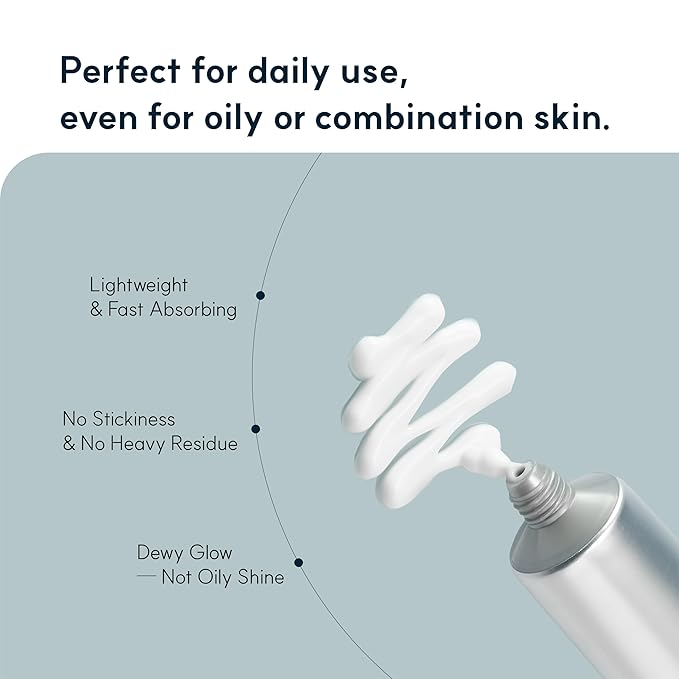 S. Nature AQUA SQUALANE MOISTURIZING CREAM | Face Moisturizer for Dry and Sensitive Skin, Vegetable Squalane 150,00ppm, Long-lasting Hydration, Pore Care Cream, Korean Skin Care (2.7 Fl Oz, 80ml)