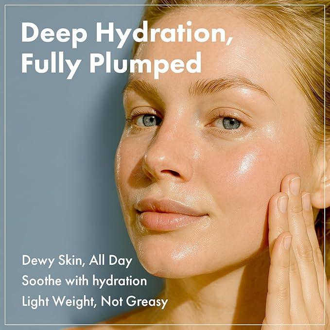TOSOWOONG Ultimate Hydration & Skin Renewal Duo: Hyaluronic Acid 9 Cream & 9 Peptide Skin Booster Serum for Radiant Complexion