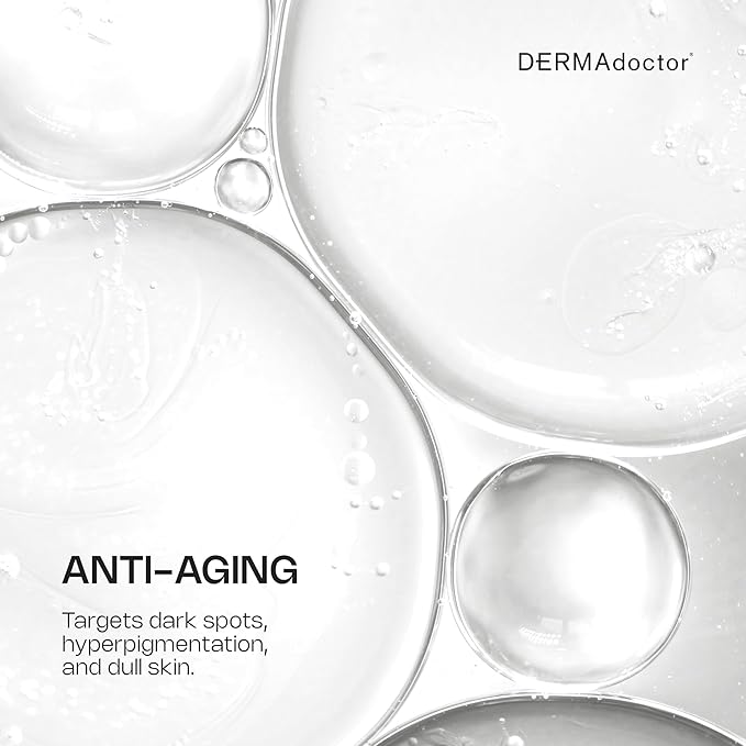DERMAdoctor Vitamin C Oil for Face – Night Toner, Hydrating 20% Vitamin C Face Oil for Women Anti Aging with Vitamin E, Ferulic Acid & Marula Oils, Dermatologist Formulated, 1 Oz