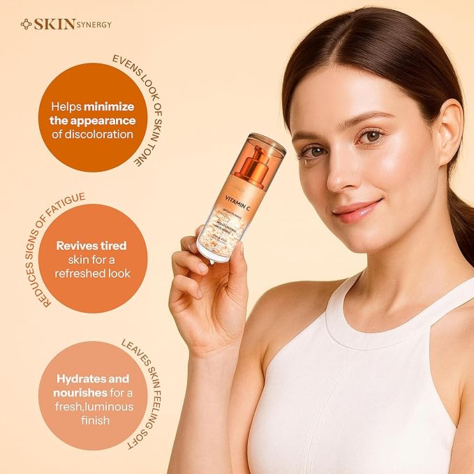Vitamin C Face Serum – Revitalizes Dull, Uneven Skin & Supports Youthful Glow – Dermatologist Tested, Anti-Aging, Korean Skin Care – Cruelty-Free, Vegan, Clean Beauty – 1.69 Fl Oz