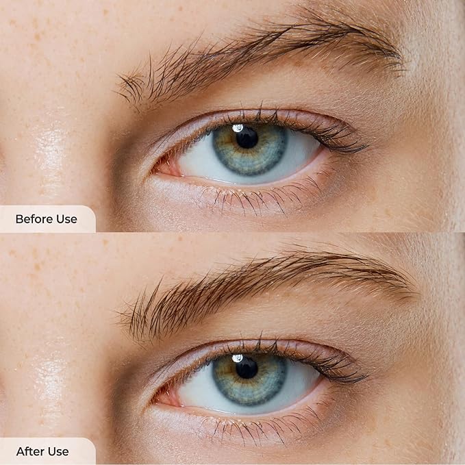 Laka Pixi Eyebrow Mascara 8g/0.28oz., Eyebrow Gel to Fix and Shape Brows, Clump-Free, Brow Fixer with Slim Precision Brush, Vegan, K-Beauty (03 Chestnut)