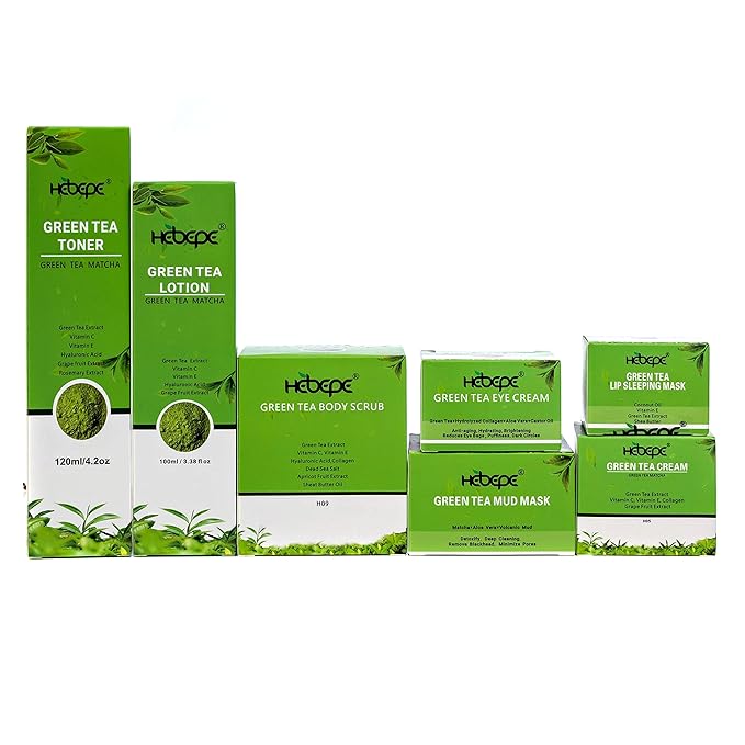 Green Tea Face Mist with Cucumber, Matcha Facial Toner Spray Hyaluronic Acid for All Skin, Hydrating Soothing Reduces Redness Cooling After-Sun for Women Men, Alcohol-Free