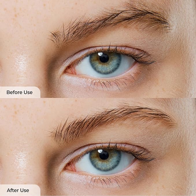 Laka Pixi Eyebrow Mascara 8g/0.28oz., Eyebrow Gel to Fix and Shape Brows, Clump-Free, Brow Fixer with Slim Precision Brush, Vegan, K-Beauty (#00 Basic Shaper)