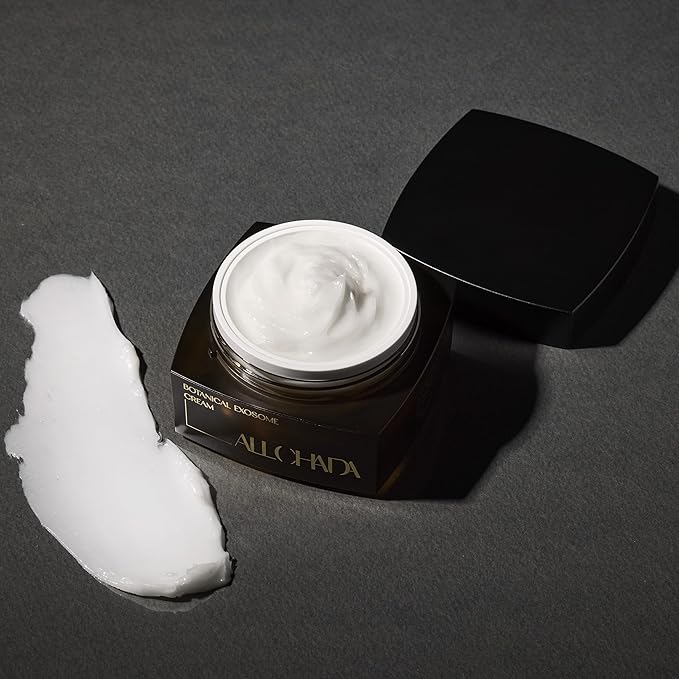 ALLCHADA® Botanical Exosome Cream, 50ml – K-Beauty Cica Moisturizer with Hyaluronic Acid & Ceramides for Deep Hydration & Skin Soothing, Fast-Absorbing & Non-Greasy, Vegan & Dermatologist-Tested