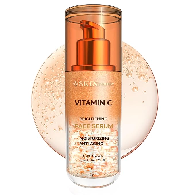 Vitamin C Face Serum – Revitalizes Dull, Uneven Skin & Supports Youthful Glow – Dermatologist Tested, Anti-Aging, Korean Skin Care – Cruelty-Free, Vegan, Clean Beauty – 1.69 Fl Oz