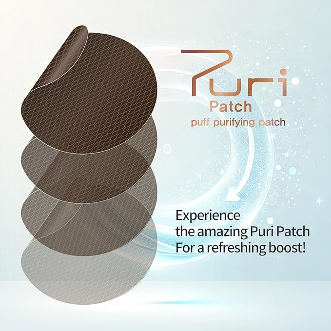 Cushion Puff Protector – 5 Individually Wrapped Copper Stickers for Makeup Puff Hygiene, Reduce Breakouts from Dirty Puffs, K-Beauty Compact Accessory, Daily Skincare Routine Essential