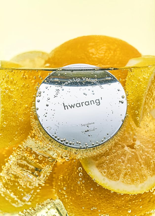 [hwarang'] Lip Care Collection – Hydrating & Plumping K-Beauty Treatments with Natural Extracts | Omija Glow Lip Mask & Yuja Sweet Lip Volumizer | 0.5 fl oz Each (Yuja)