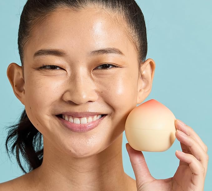 TONYMOLY Peach Hand Cream – Moisturizing & Nourishing Korean Skincare for Dry Hands, Shea Butter & Peach Extract, Anti-Wrinkle, Lightweight, 1.05 oz