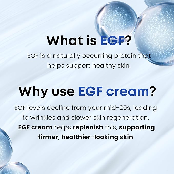EGF Cica Panthenol Ceramide Repair Cream. Korean moisturizer for damaged, irritated, sensitive skin. Centella asiatica, niacinamide, madecassoside. K Beauty 1.69 fl oz