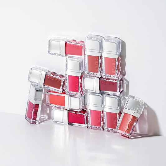 COSNORI Flow Wave Lip Tint - Vegan Glassy Lip Gloss, Lightweight & Long-lasting, Plant-derived Oil Moisturizer, K-Beauty (01 SURFY)