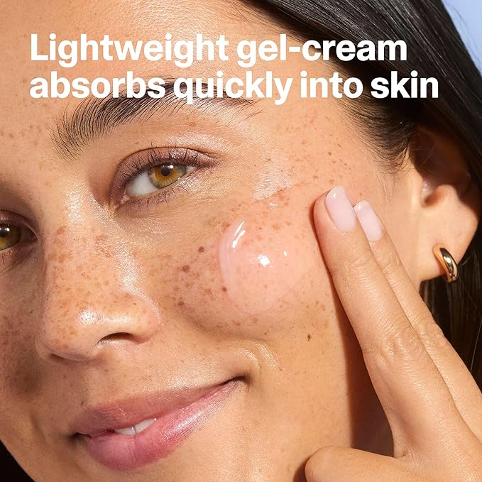 Curology Hydro+ Gel Cream Moisturizer, Lightweight Face Lotion for Sensitive Skin, 1.7 fl oz