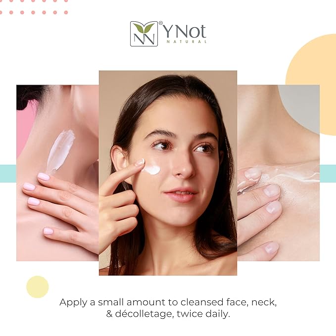 Y Not Natural Jillaroo Natural Face Moisturizer for Men & Women with Kakadu Plum, Vitamin A, C, E, Minerals, & Antioxidants - 100g Face Moisturizer for Dry Skin