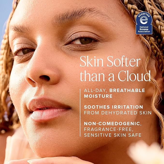 Farmacy Honey Cloud Face Moisturizer Cream - Lightweight Face Lotion with Hyaluronic Acid + Peptides - Breathable Moisture + Barrier Repair - Facial Moisturizer for Combo, Sensitive + Oily Skin (50ml)